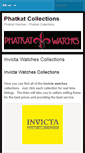 Mobile Screenshot of phatkatwatches.com